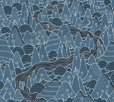 Printed Wall Covering Fabric, 150 x 170 cm photo 3