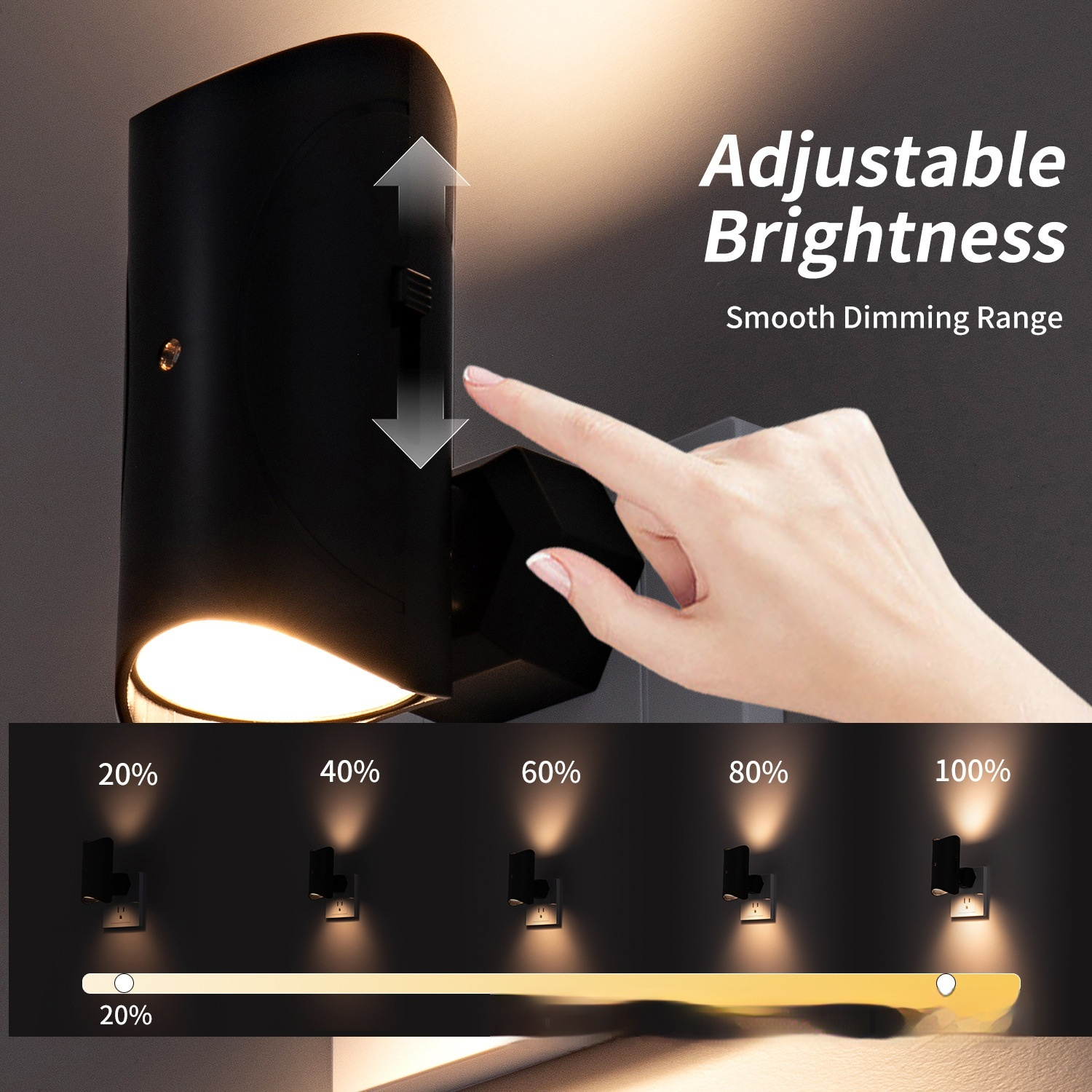 Motion-Sensing Plug-In Night Light photo 3