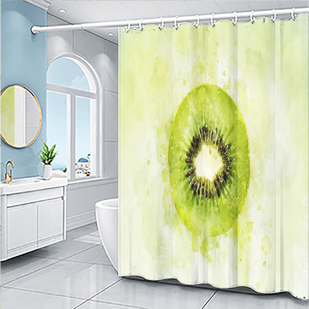 Cartoon Fruit Shower Curtain