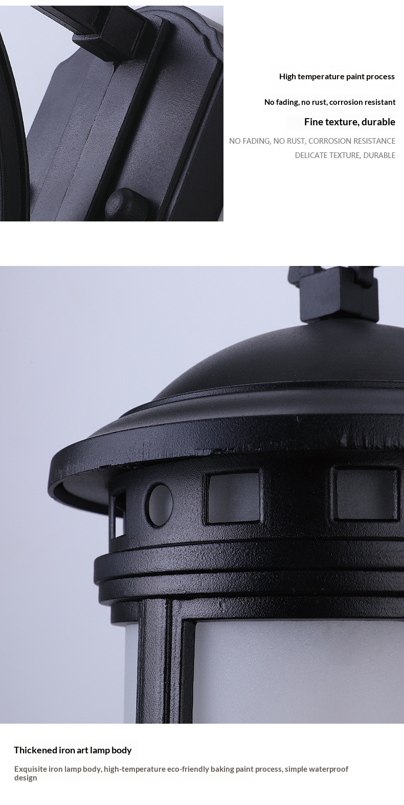 Retro Outdoor Wall Light photo 7