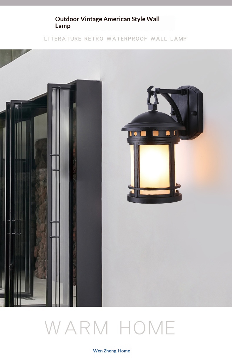 Retro Outdoor Wall Light photo 8