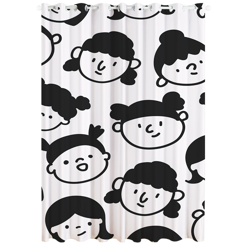 Thermal Blackout Curtains, Patterned Living Room Drapes