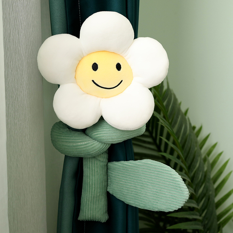Plush Sunflower Curtain Tieback photo 2