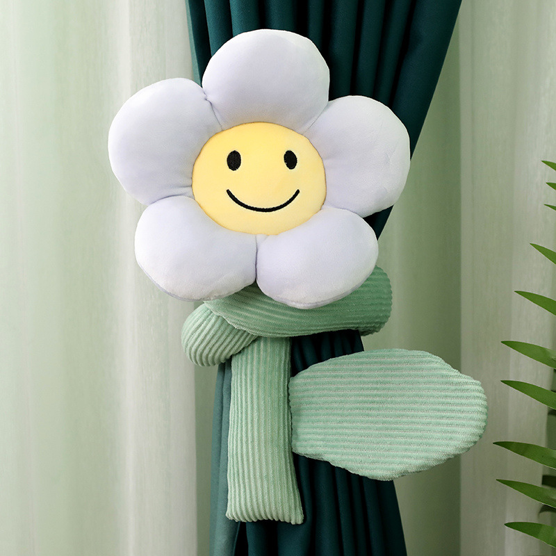 Plush Sunflower Curtain Tieback photo 6