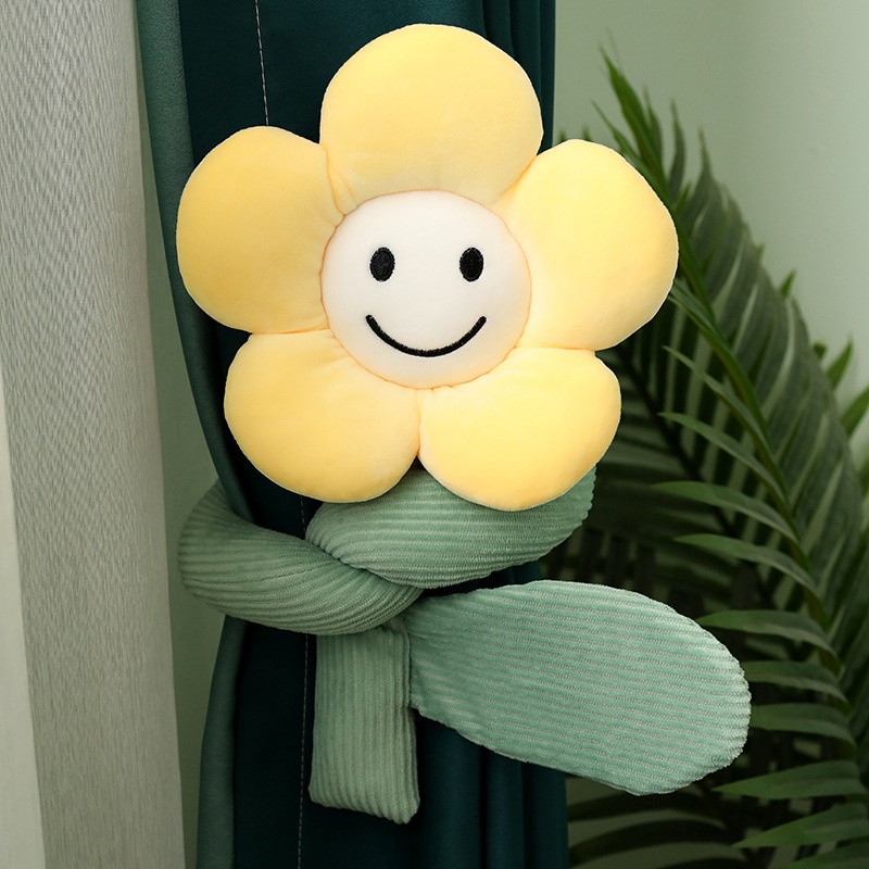 Plush Sunflower Curtain Tieback photo 7