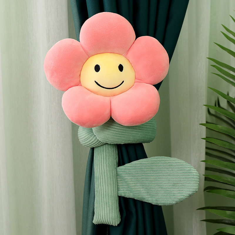 Plush Sunflower Curtain Tieback photo 8
