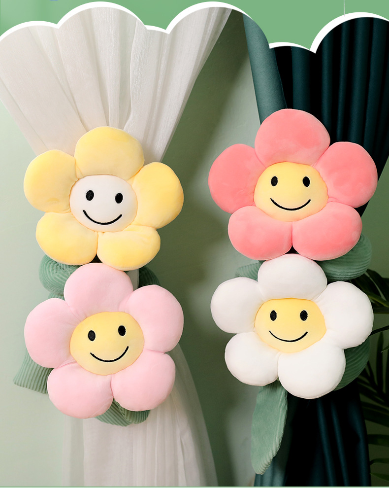 Plush Sunflower Curtain Tieback photo 9