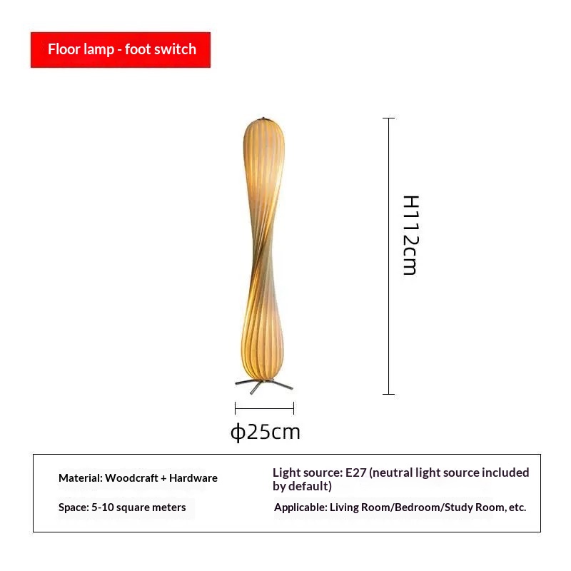 Nordic Accent Floor Lamp, 112cm and 145cm Options photo 4