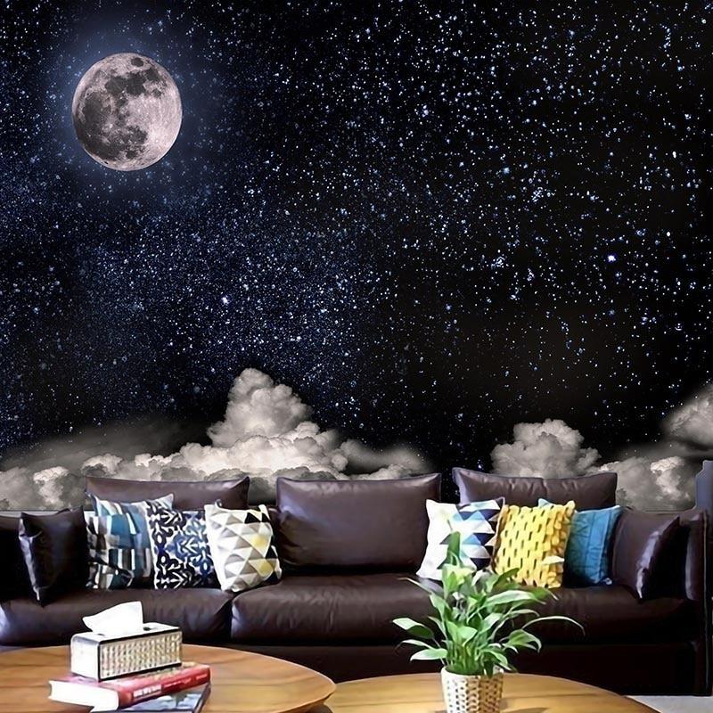 Galaxy Planet Wall Tapestry, Space Hanging Cloth