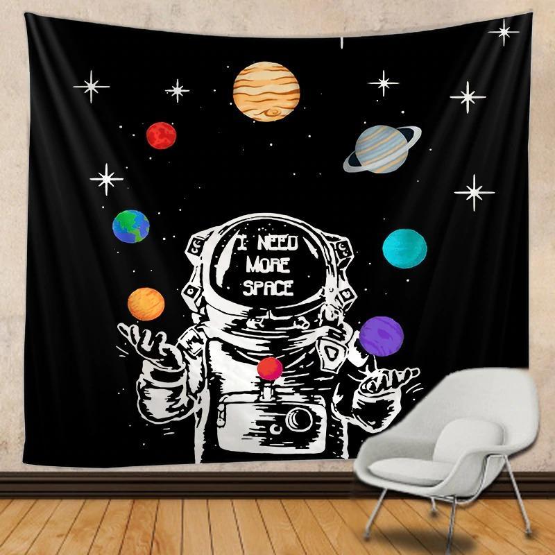 I Need More Space Wall Tapestry, Hanging Cloth