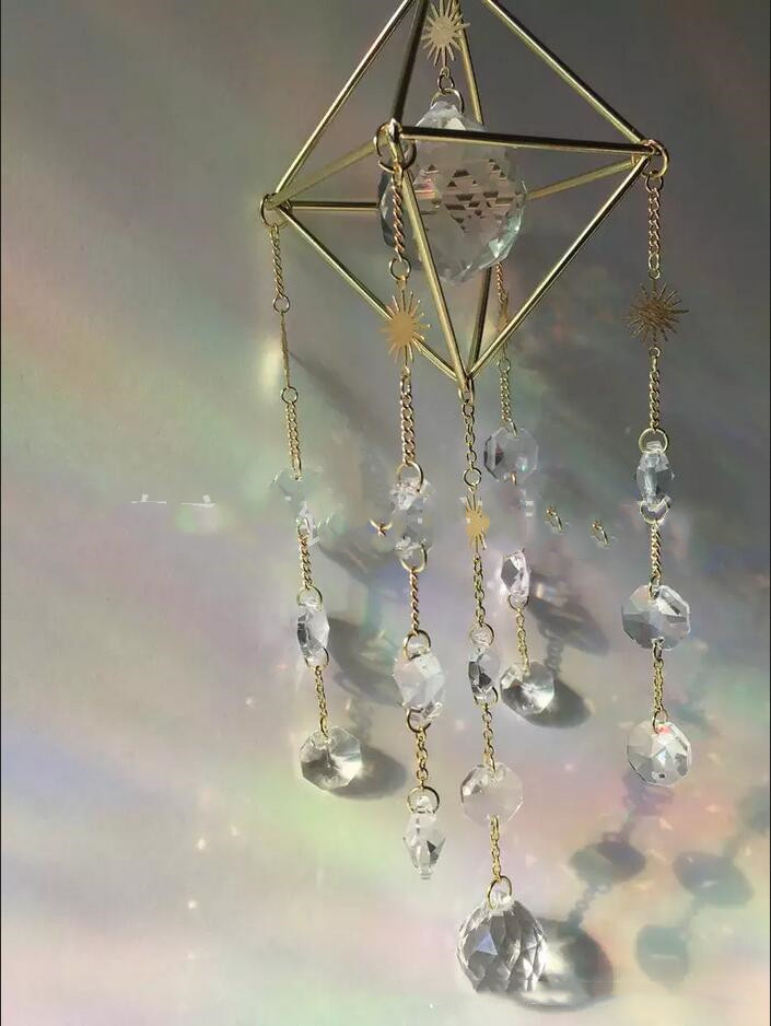 Crystal Hanging Pendant, Window Suncatcher