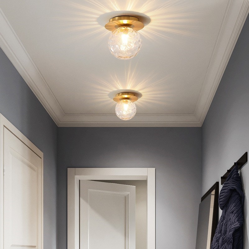 Decorative Glass Sphere Wall Light photo 2