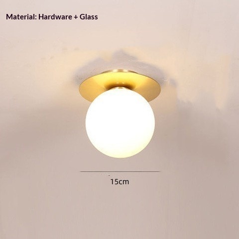 Decorative Glass Sphere Wall Light photo 5