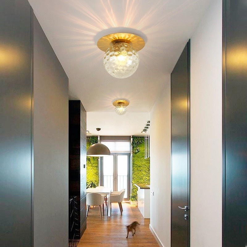 Decorative Glass Sphere Wall Light photo 8