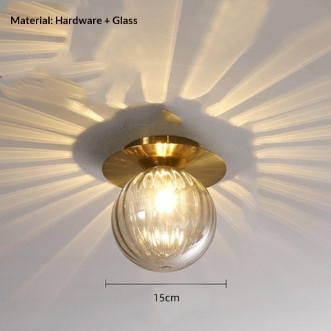 Decorative Glass Sphere Wall Light photo 9