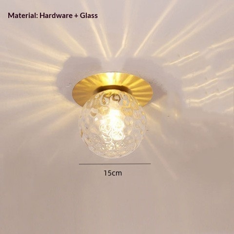 Decorative Glass Sphere Wall Light photo 12