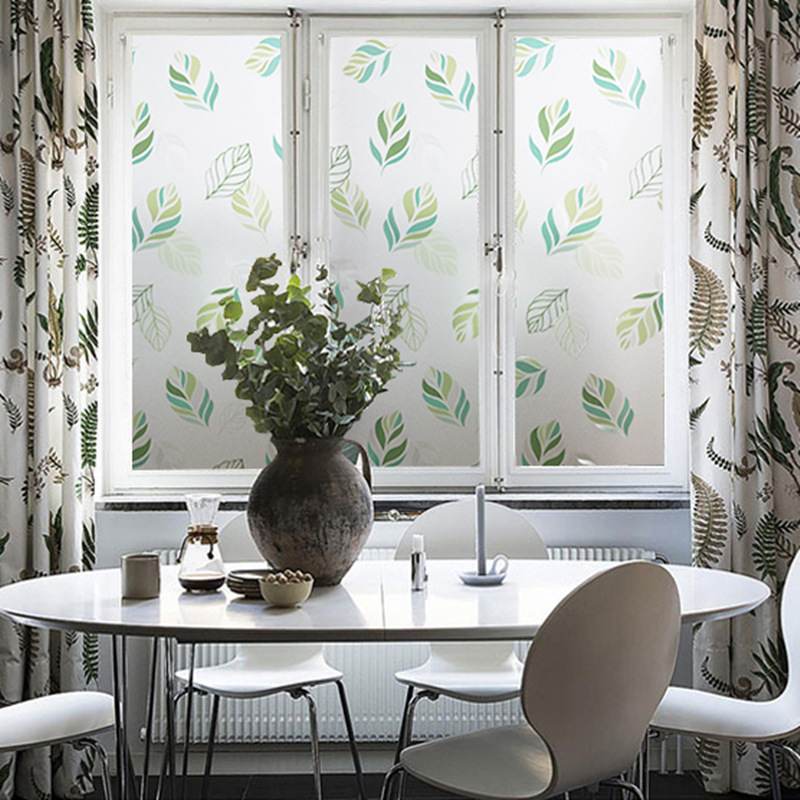 Frosted Window Privacy Film, Self-Adhesive