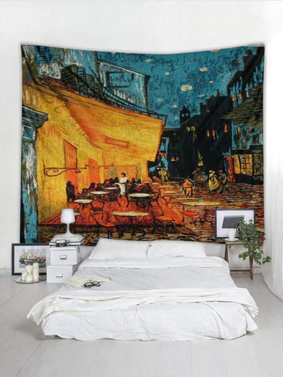 Van Gogh Night Cafe Tapestry Wall Hanging