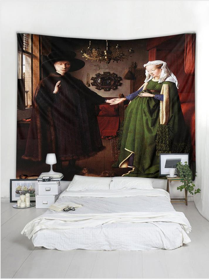 Arnolfini Portrait Tapestry Wall Hanging