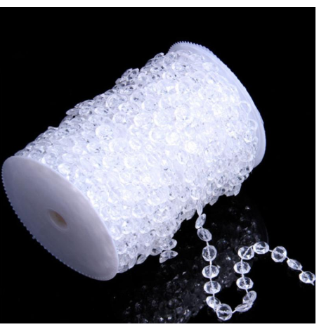 Acrylic Bead Curtain, DIY Crystal Strand Room Divider
