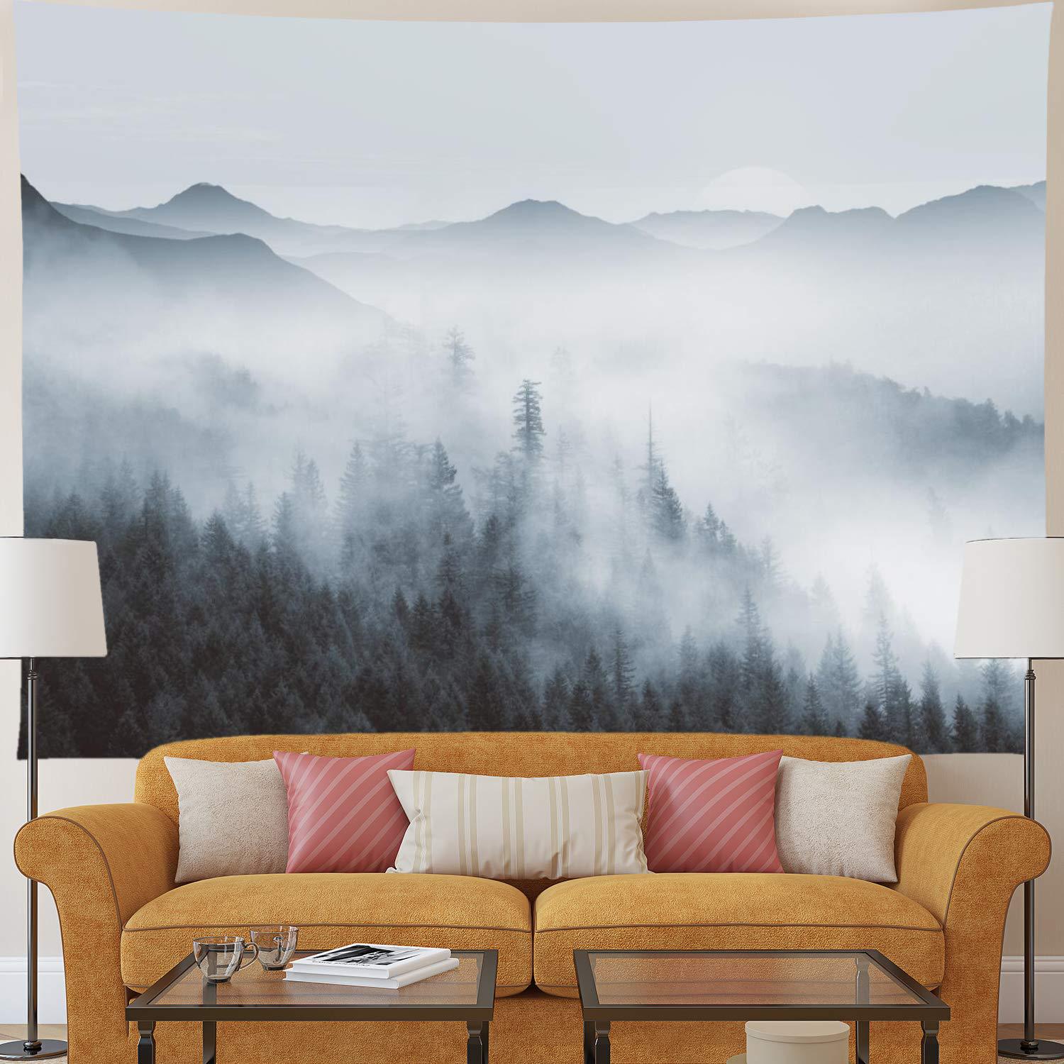 Printed Background Tapestry, Multi-Colour Wall Hanging