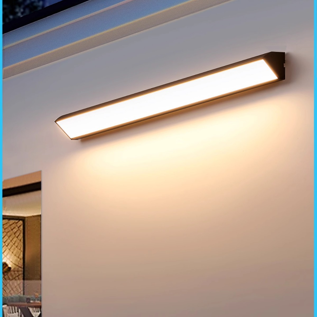 Waterproof Motion-Sensor Outdoor Wall Lamp photo 3