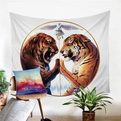 Printed Fabric Wall Tapestry photo 2