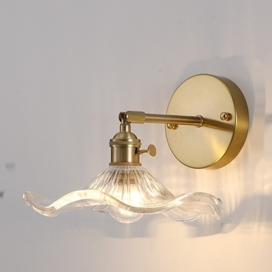 Retro Colored Glass Wall Lamp photo 7