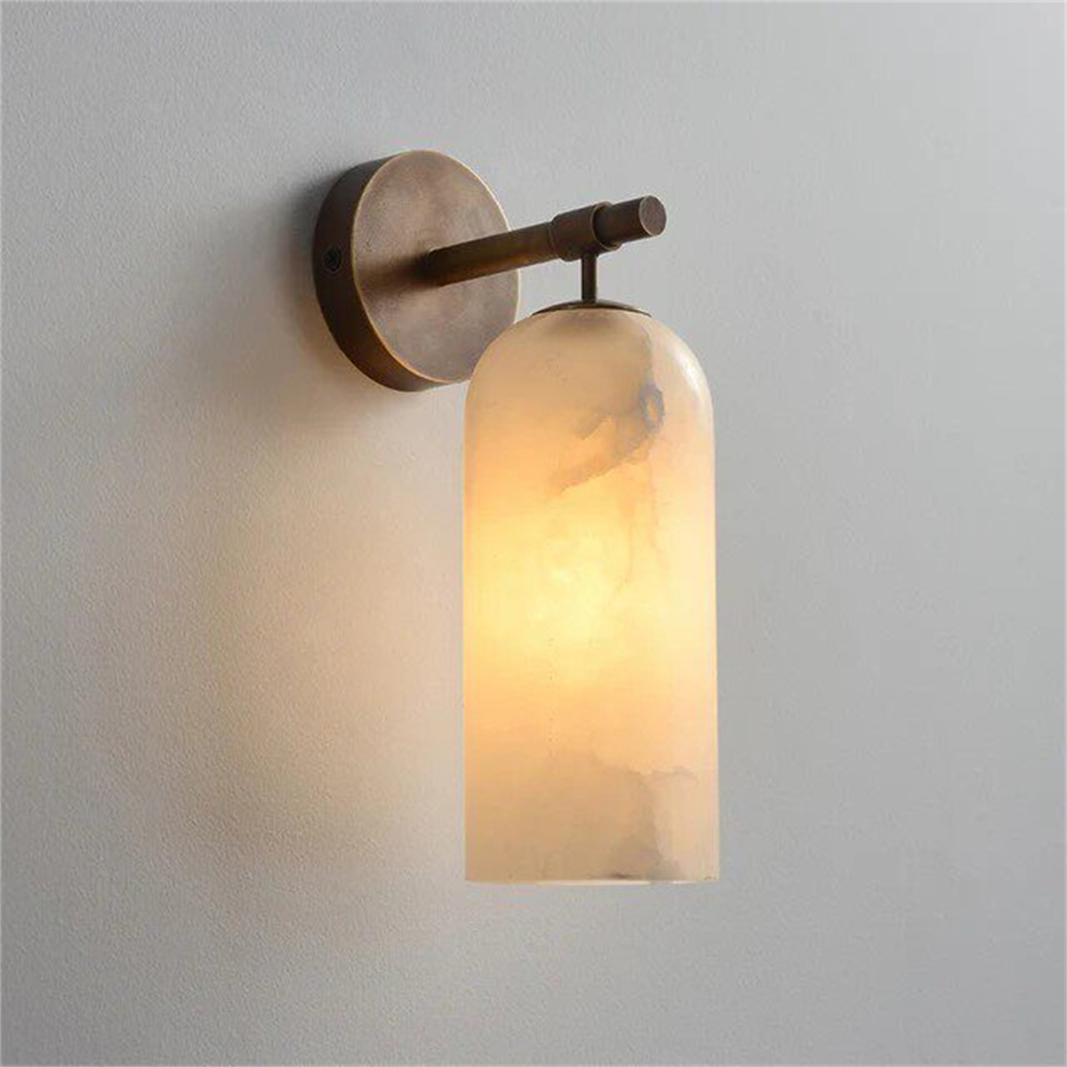 Marble & Copper Wall Lamp photo 4