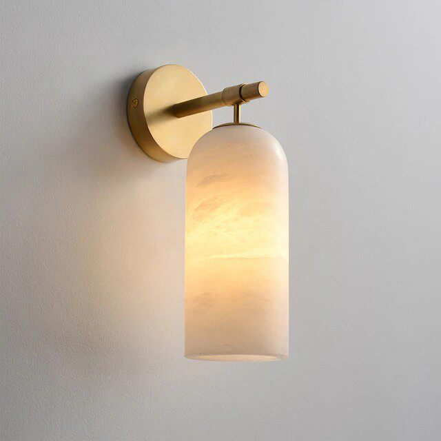 Marble & Copper Wall Lamp photo 7