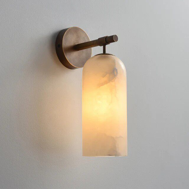 Marble & Copper Wall Lamp photo 10