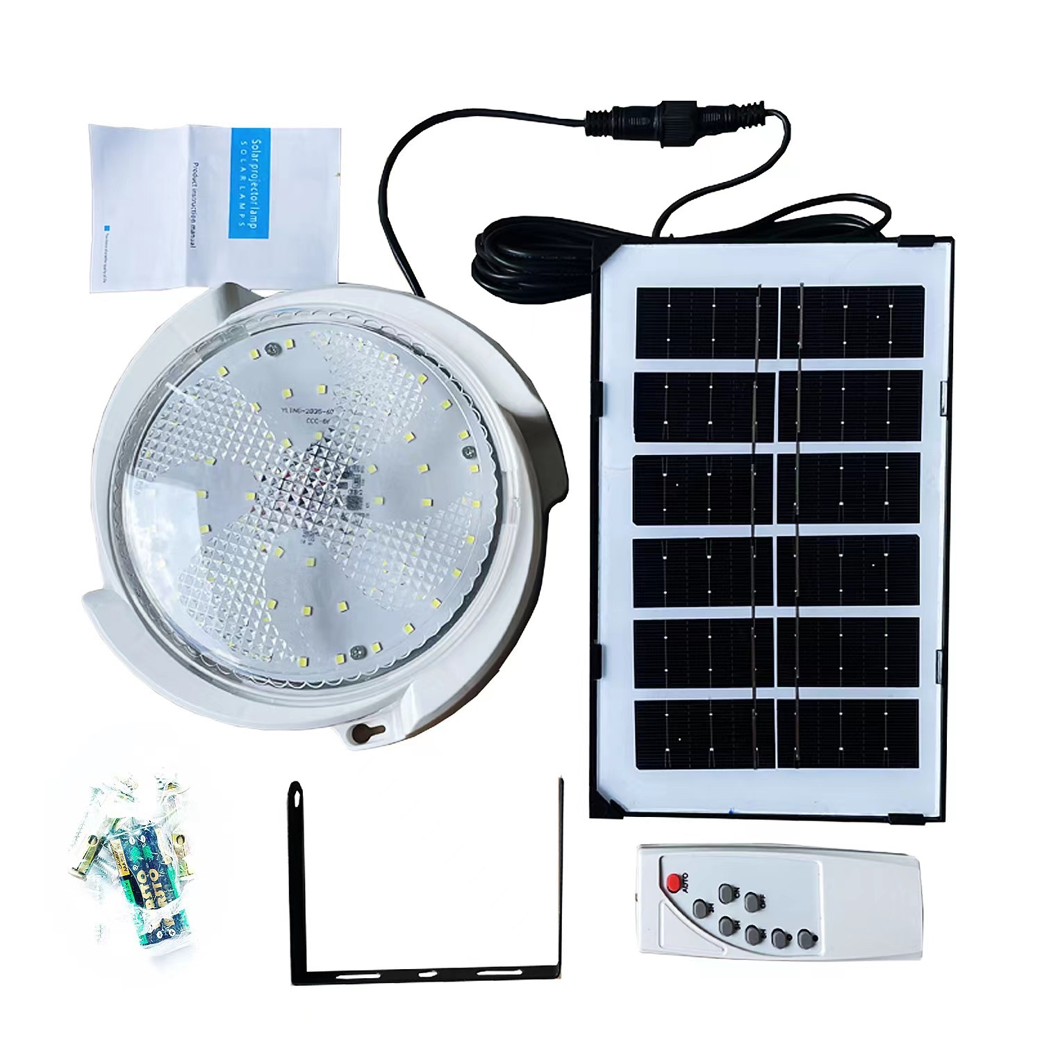 Solar-Powered Indoor Ceiling Lamp photo 6
