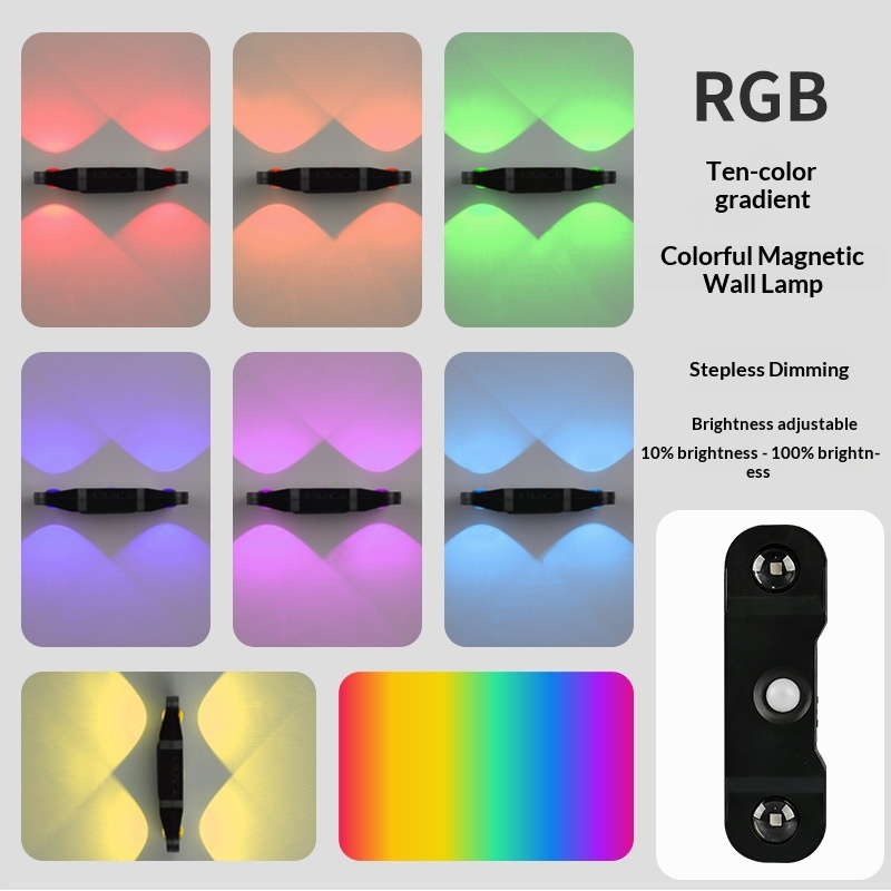Wireless Magnetic Ambient Wall Light