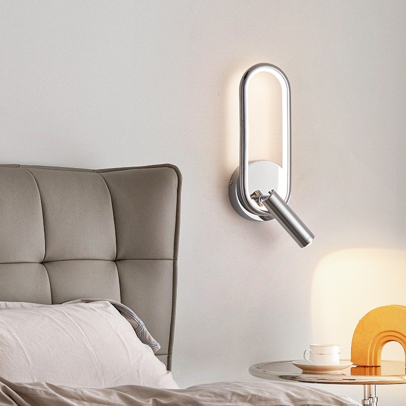 Touch-Control Rotating Bedside Wall Light photo 12