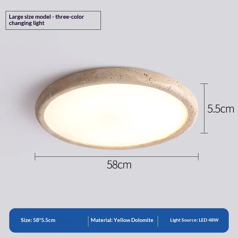 Wabi-Sabi Stone Wall Lamp photo 5