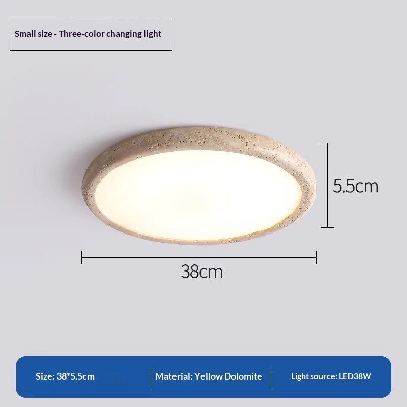 Wabi-Sabi Stone Wall Lamp photo 6