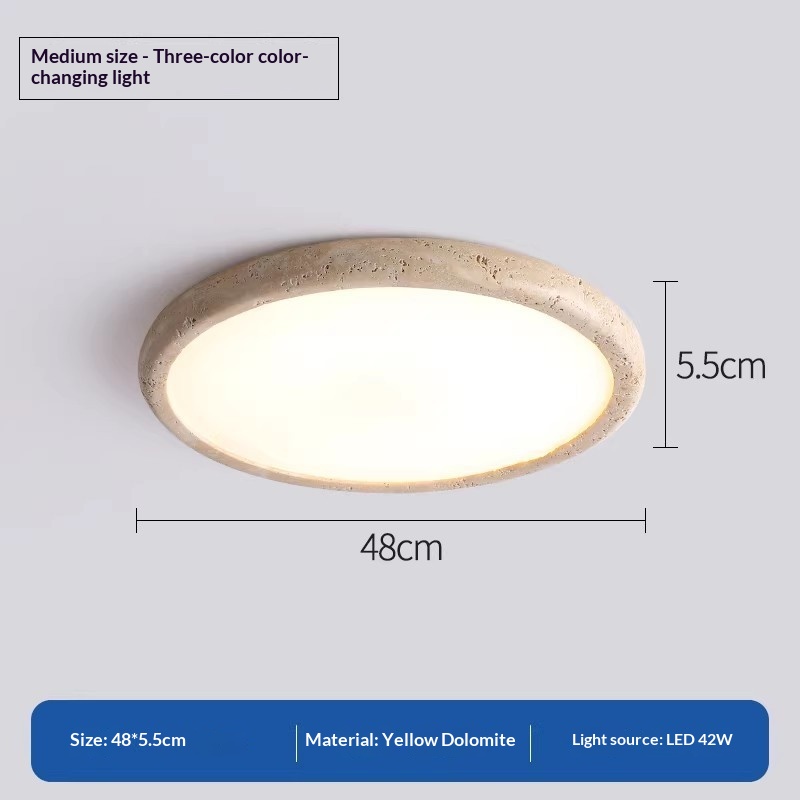 Wabi-Sabi Stone Wall Lamp photo 8