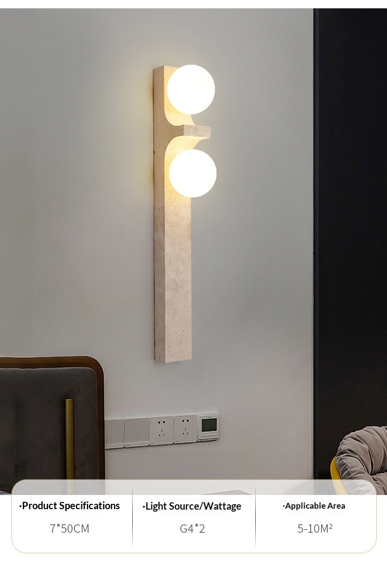 Sandstone Ambient LED Strip Wall Light photo 9