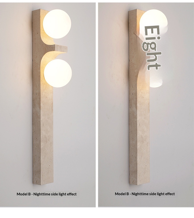 Sandstone Ambient LED Strip Wall Light photo 10