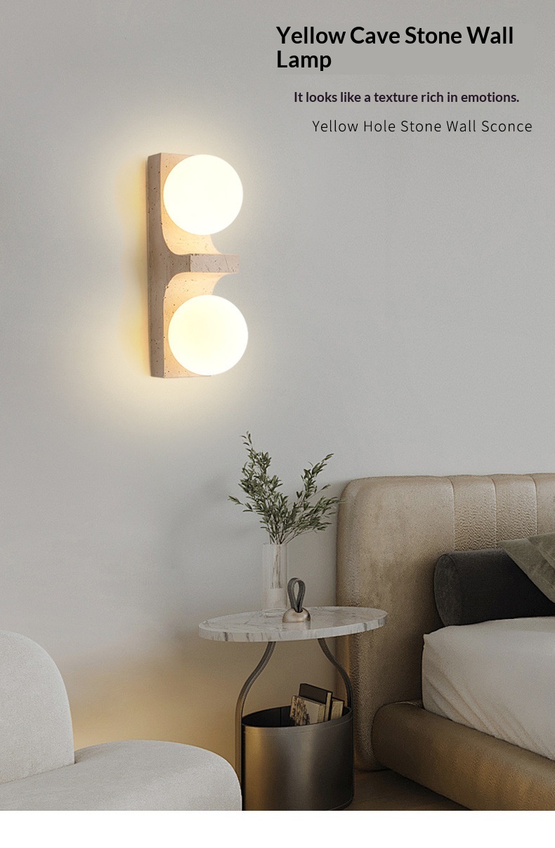 Sandstone Ambient LED Strip Wall Light photo 11