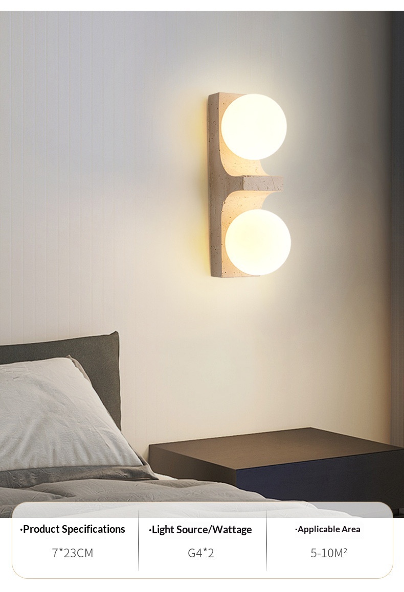 Sandstone Ambient LED Strip Wall Light photo 12