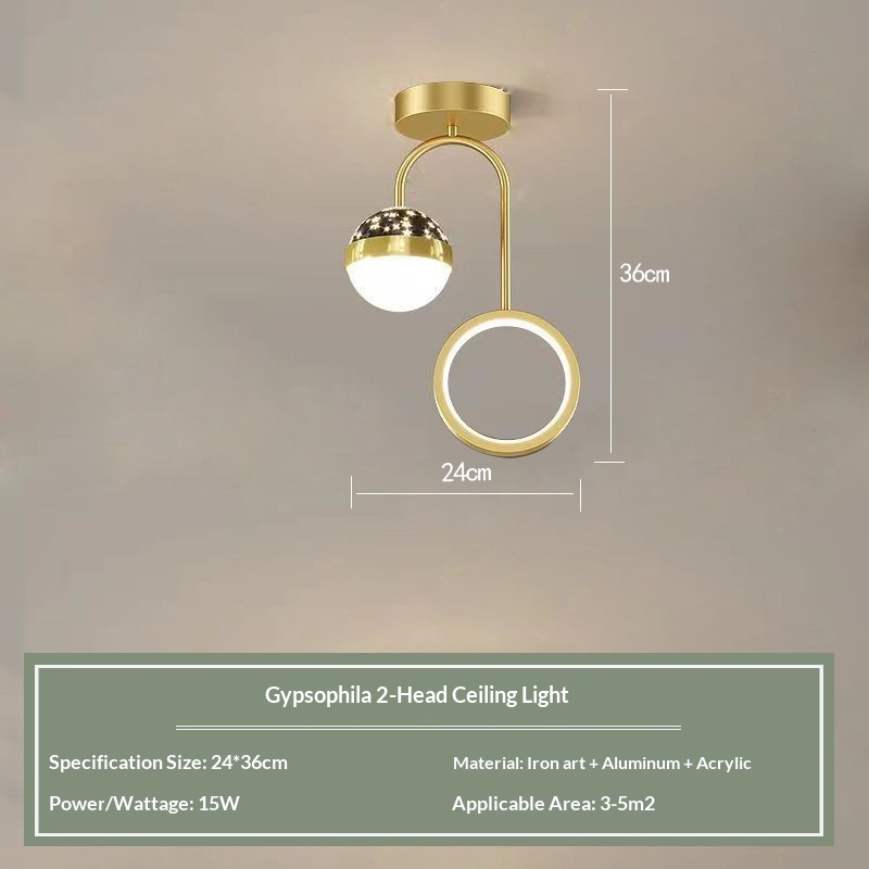 Nordic Minimalist Bedside Wall Lamp photo 3