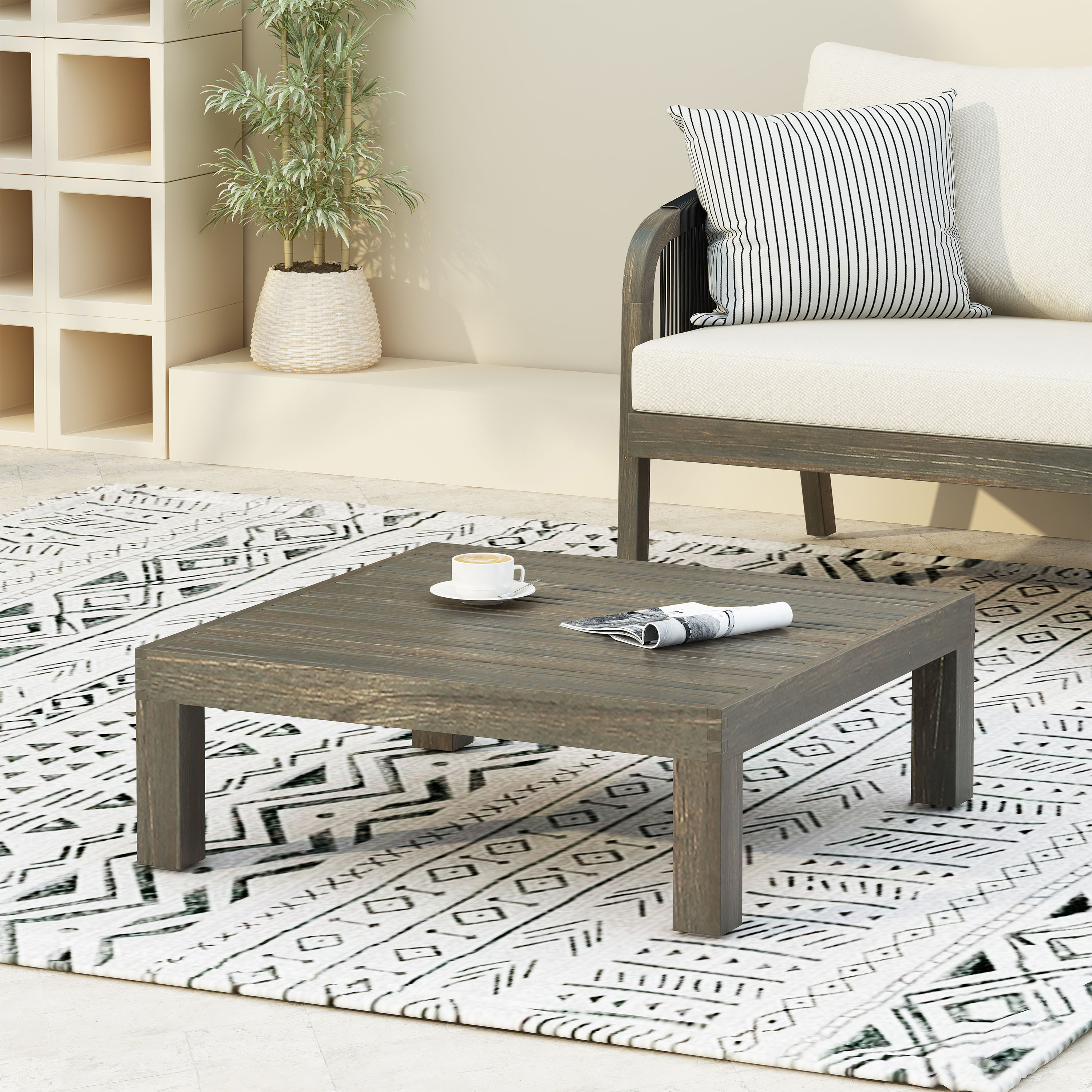 OANA BRAVA COFFEE TABLE, GREY