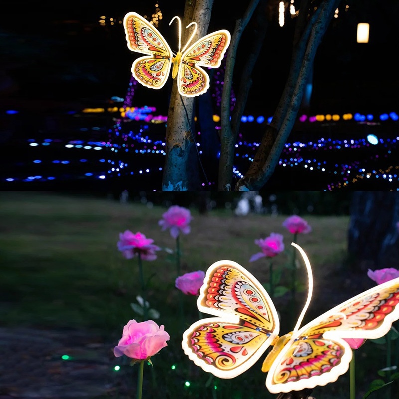 Outdoor Butterfly Landscape Lamp, 12V