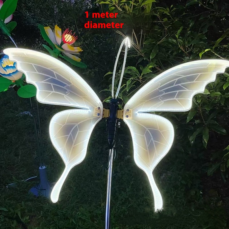 Outdoor Butterfly Landscape Lamp, Low Voltage 12V photo 6