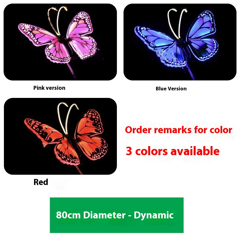 Outdoor Butterfly Landscape Lamp, Low Voltage 12V photo 9