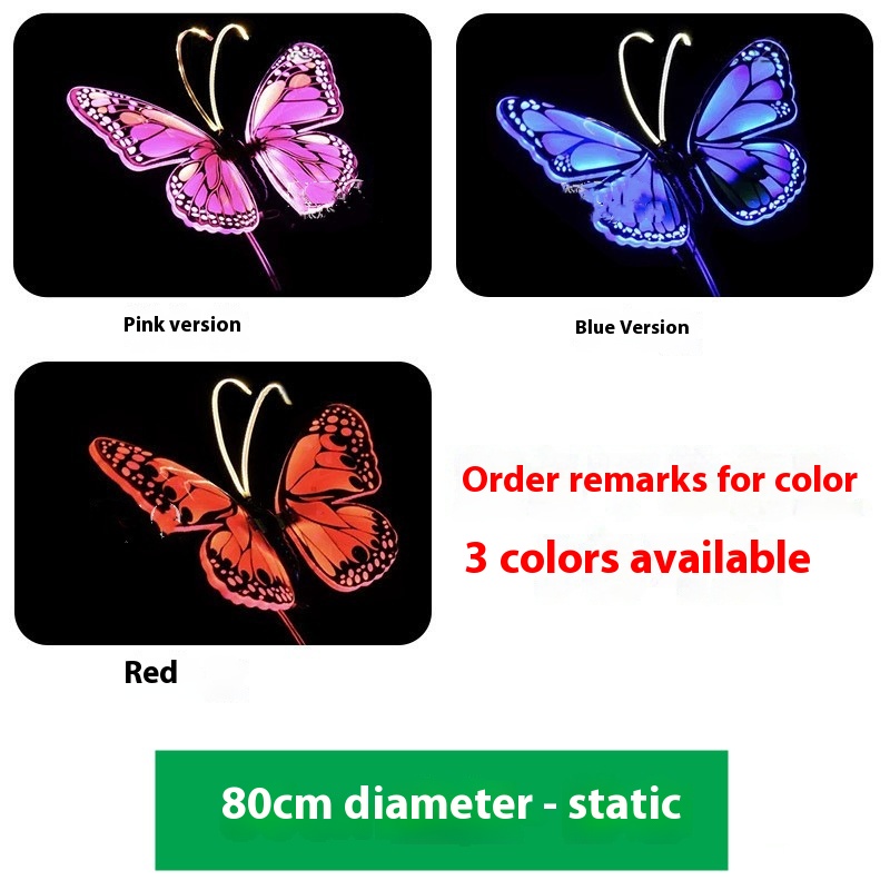 Outdoor Butterfly Landscape Lamp, Low Voltage 12V photo 10