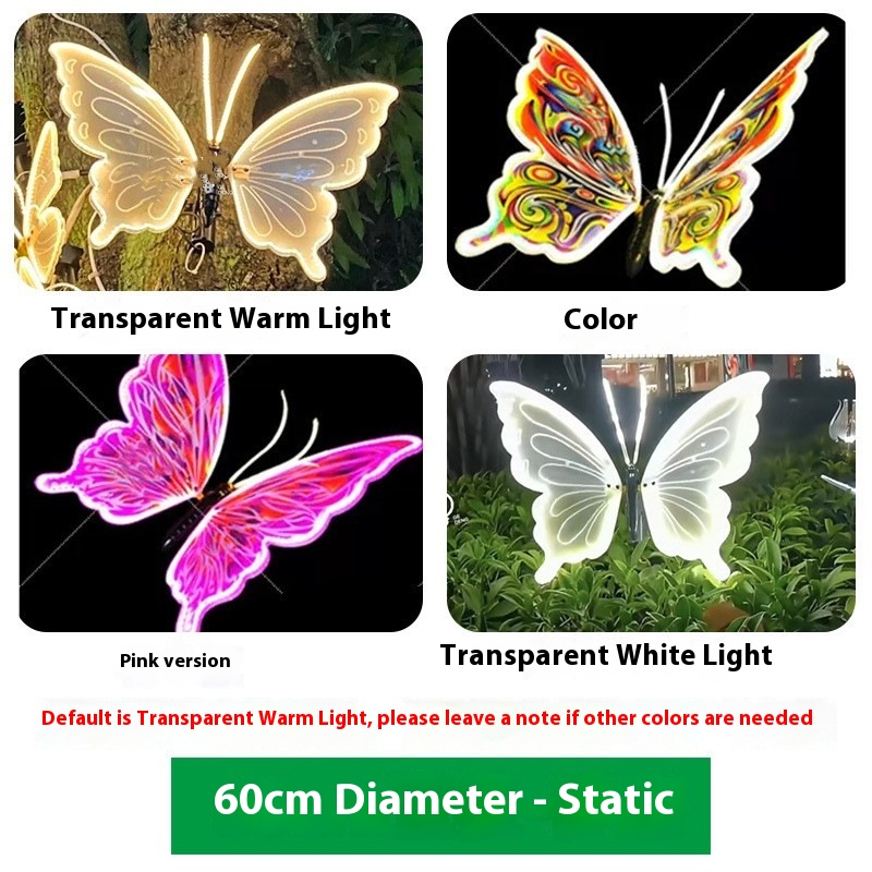 Outdoor Butterfly Landscape Lamp, Low Voltage 12V photo 11